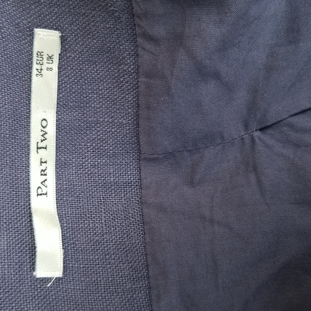 Part Two 100% Linen Jacket - Picture 8 of 15